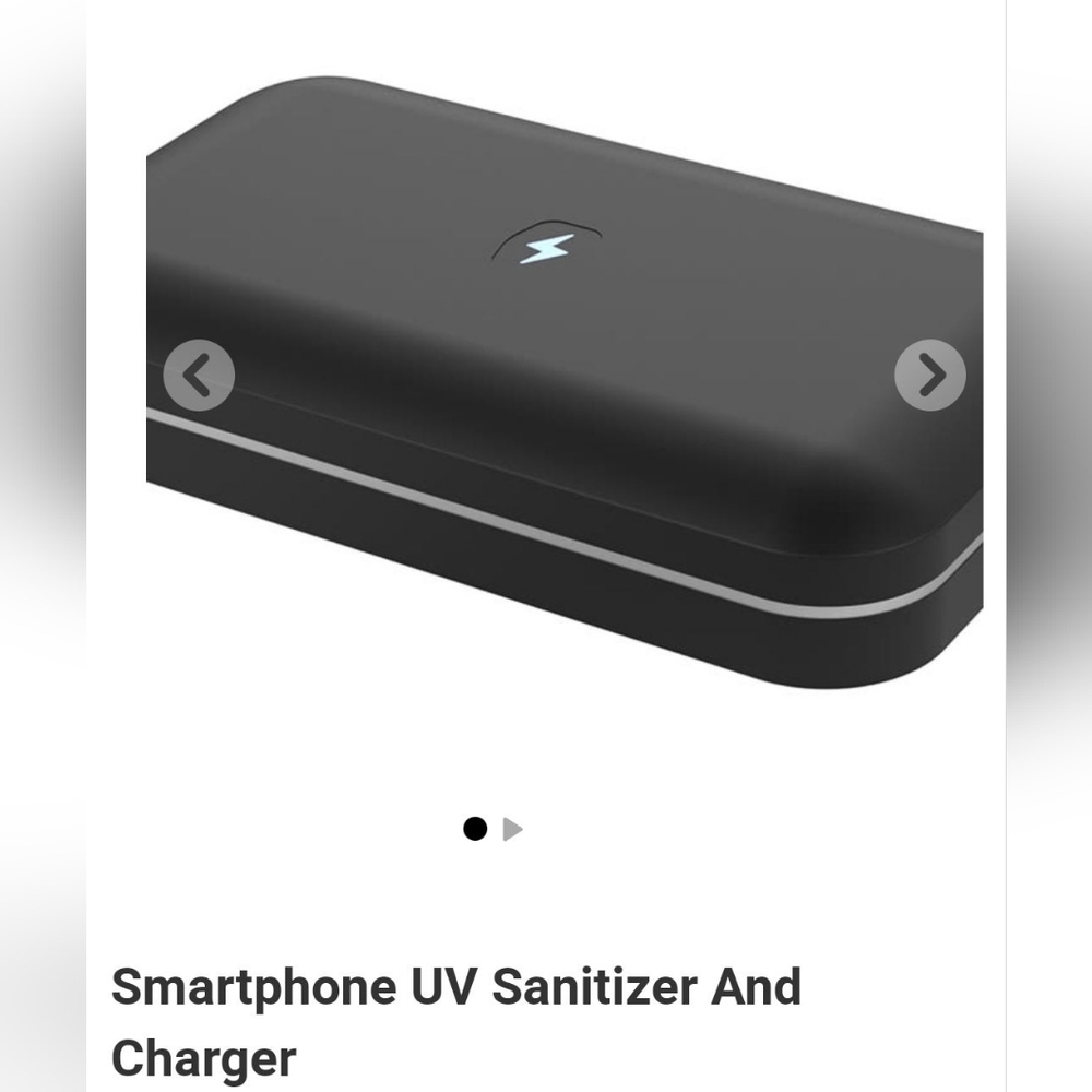 UV Light Sterilizer & Wireless Charger